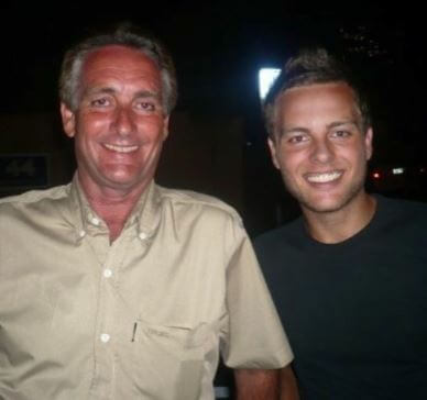 Sarie Kessler son Lalchan and ex-husband Doug Robbie.